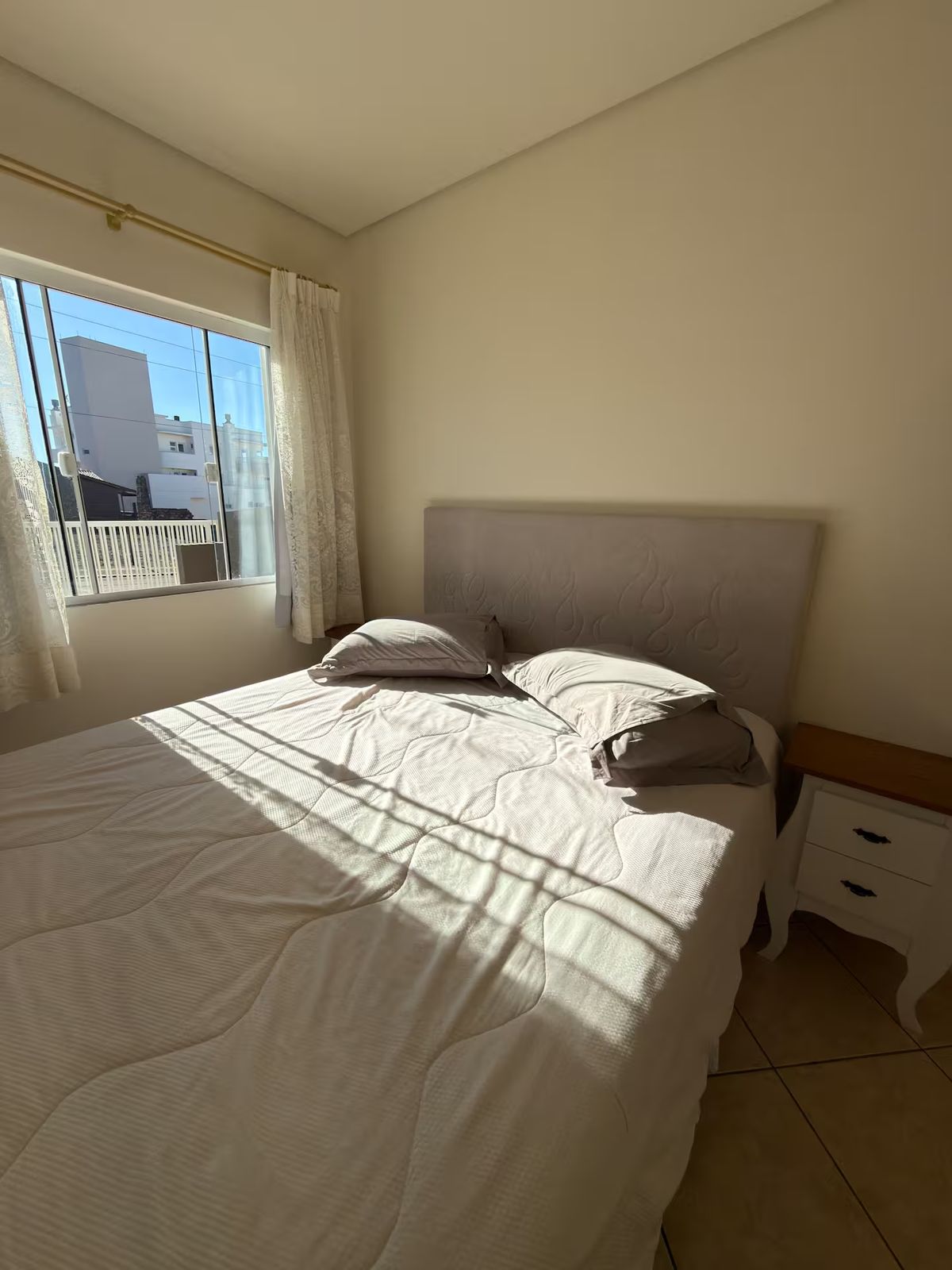Quarto de casal, Casa Planejada no Centro, Campos Novos